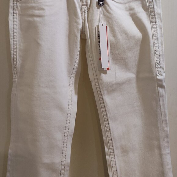 Rock By Rock Revival Off White Capri Size 27 "SUZE" Style:RR8190PZ NWT Jeans - Picture 3 of 10
